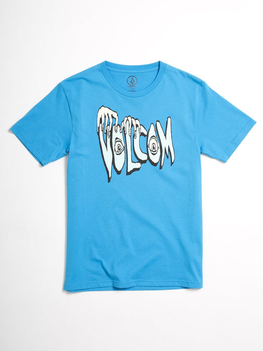 T-shirt Volcom Panic (Enfant) - Cyan Blue
