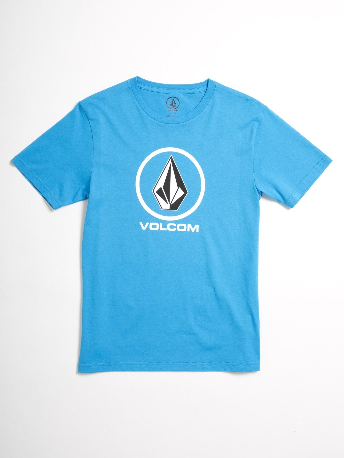 T-shirt Crisp Stone (Enfant) - Cyan Blue