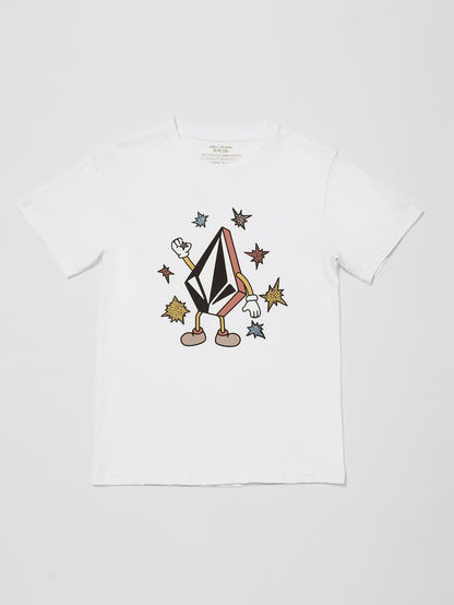 Fizz Stone T-Shirt – WEISS – (Kind)
