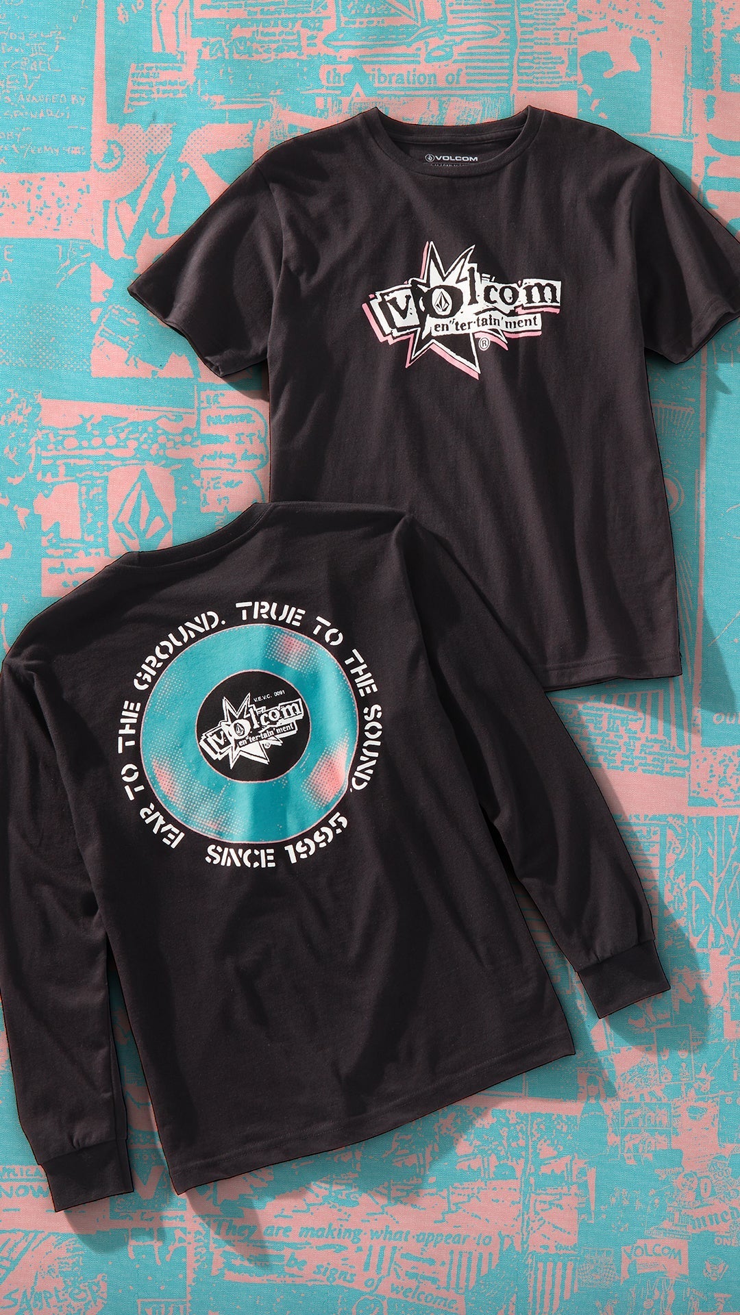 T-shirt Volcom Ent - BLACK - (ENFANT)