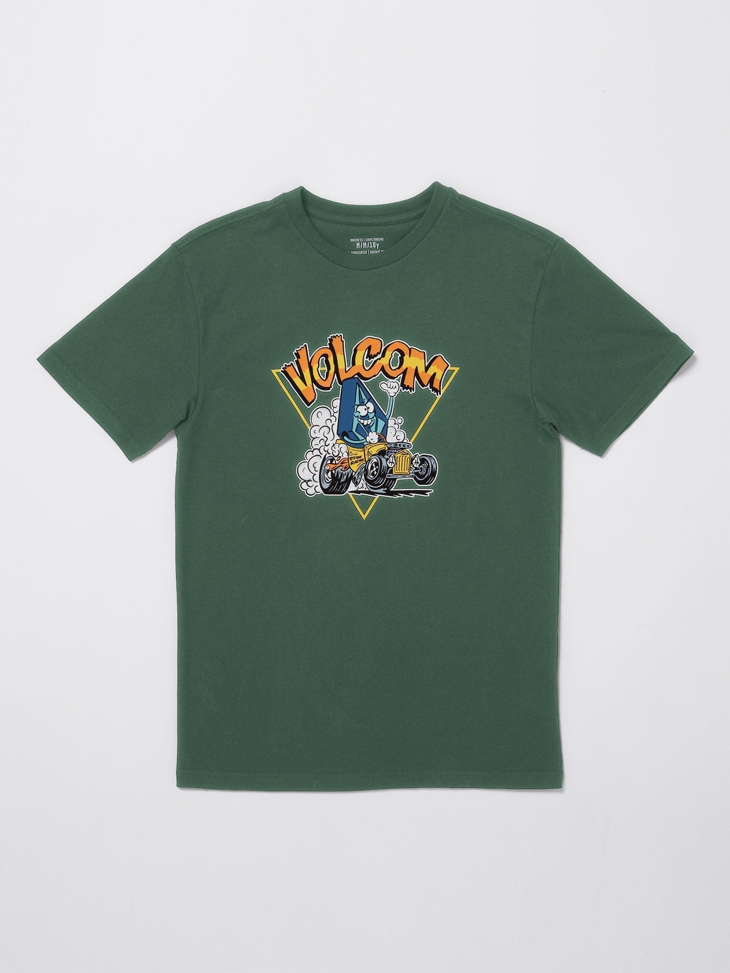 T-Shirt Hot Rodder - FIR GREEN - (ENFANT)