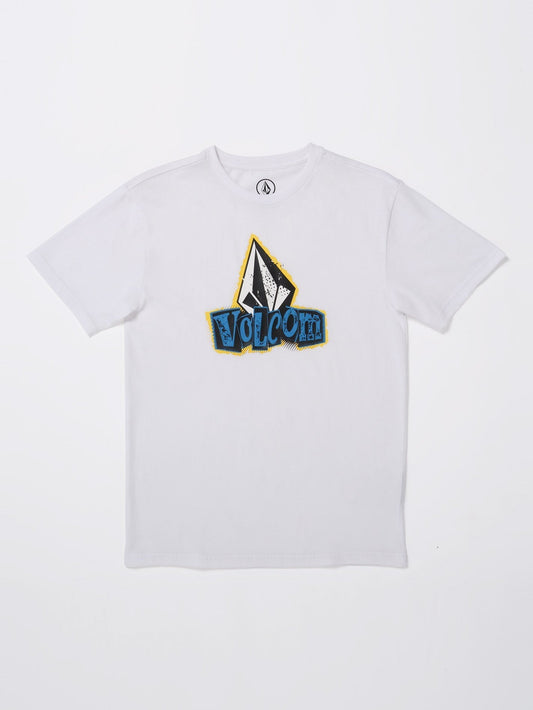 Sticker Stamp T-Shirt – WEISS – (KINDER)