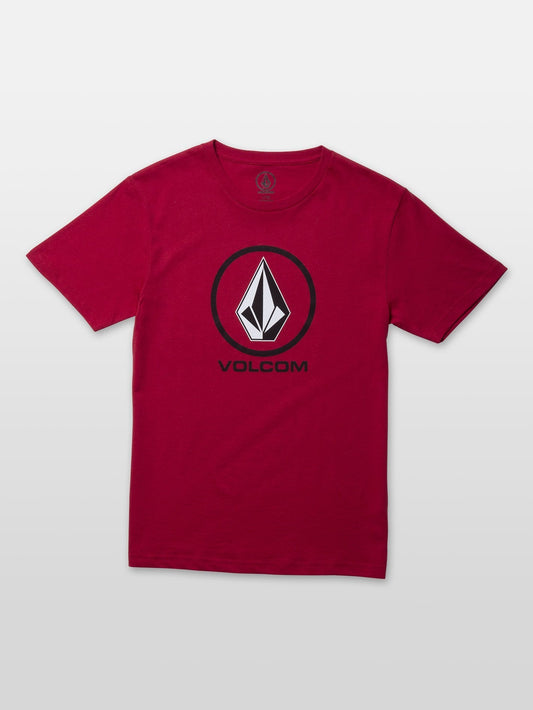 Crisp Stone T-Shirt - Engine Red (Kinder)