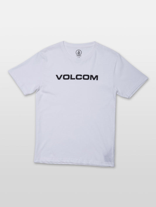 Knackiges Euro-T-Shirt – Weiß (Kinder)