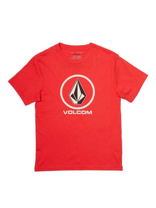 Crisp Stone T-Shirt - FIERY RED (Kinder)