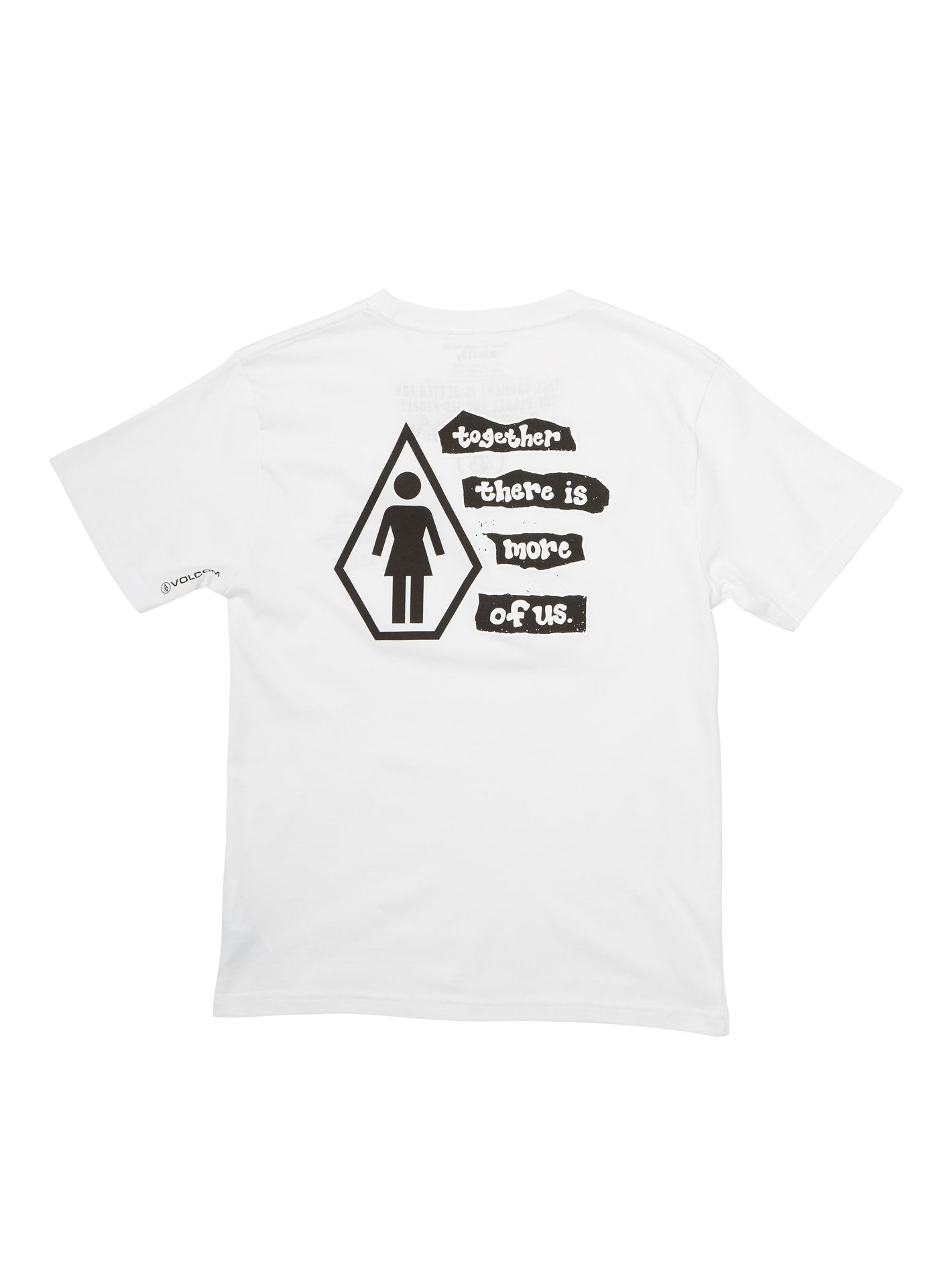 Yeah Volcom T-Shirt - WEISS (Kinder)