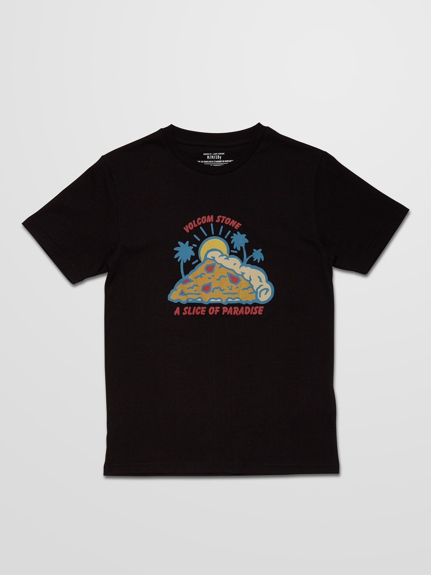 Cheesy Street T-Shirt – SCHWARZ – (Kinder)