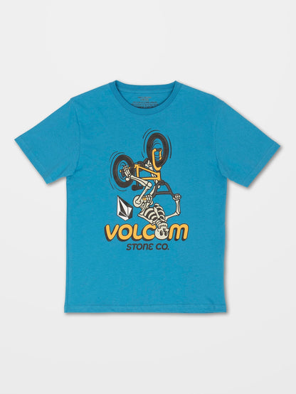 Bat Wheel T-shirt - BLUE DRIFT - (Child)