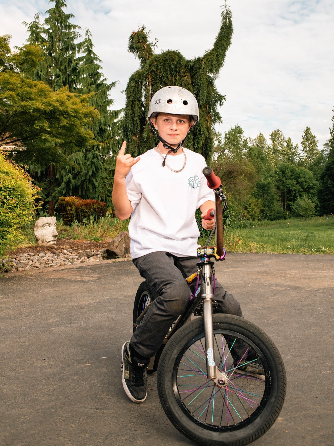 Maddee T-shirt - WHITE - (Child)