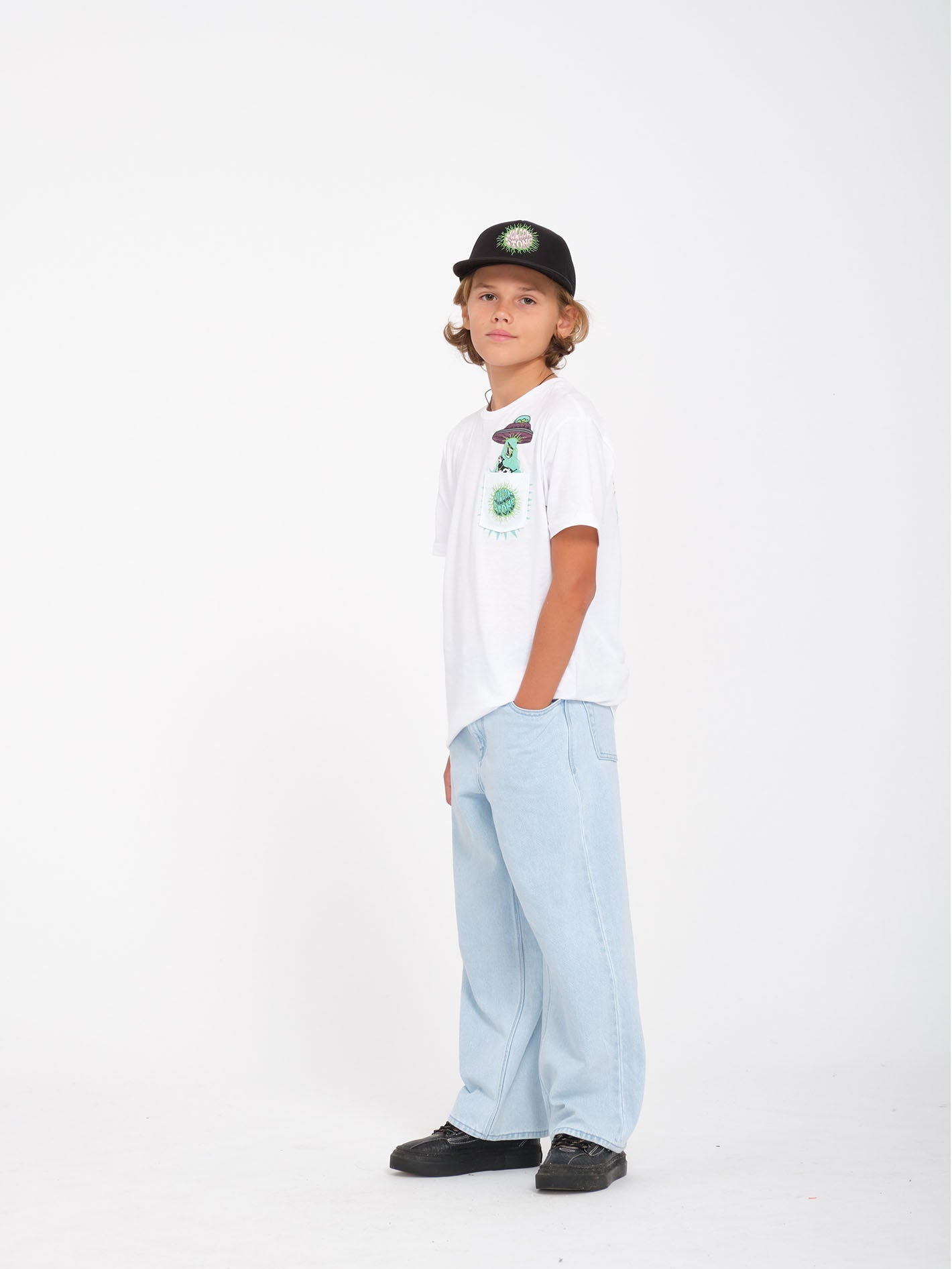 Udder Space T-shirt - WHITE - (CHILDREN)