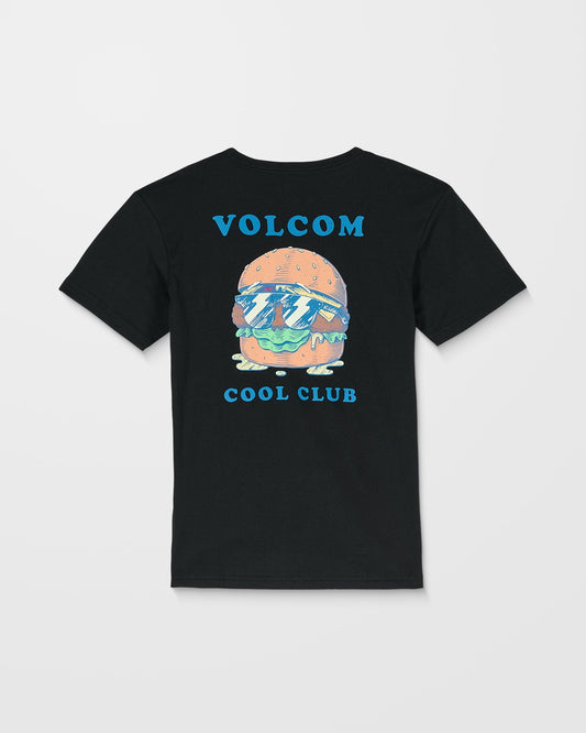 Burgstone Pocket T-Shirt - Black - (CHILDREN)