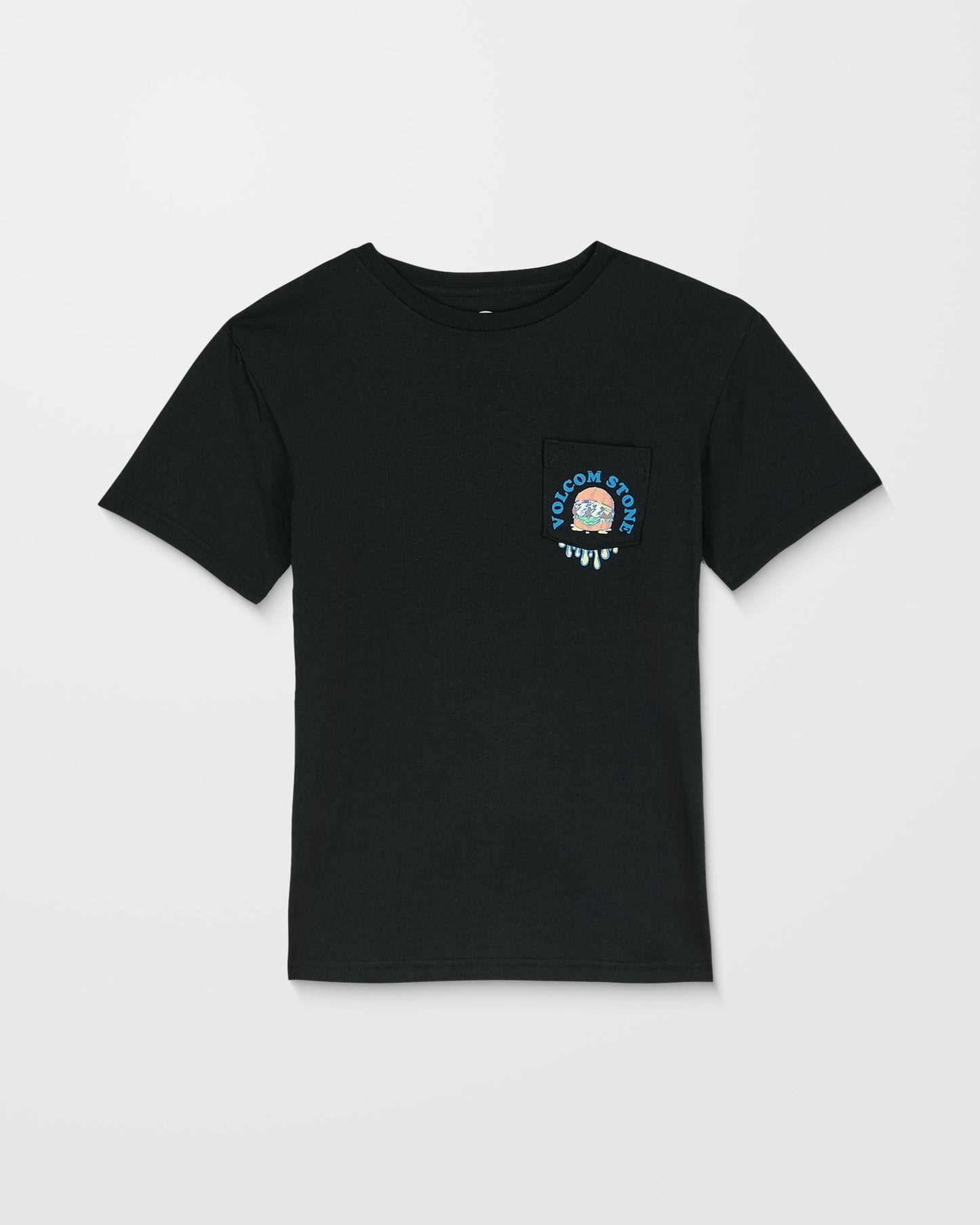 Burgstone Pocket T-Shirt – Schwarz – (KINDER)