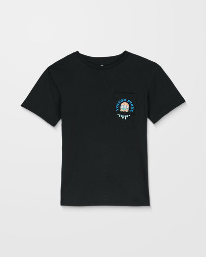 Burgstone Pocket T-Shirt – Schwarz – (KINDER)