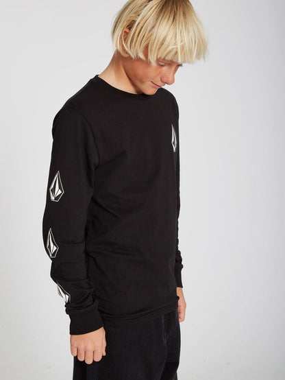 Iconic Stone T-shirt - BLACK - (Child)