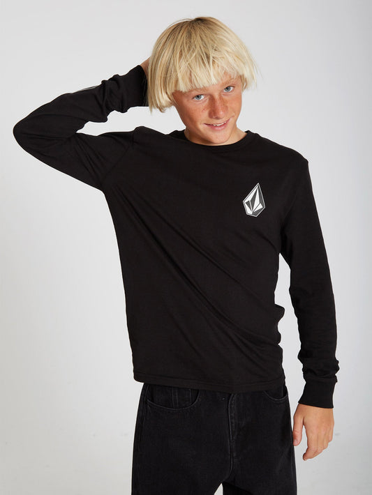 T-shirt Iconic Stone - BLACK - (Enfant)