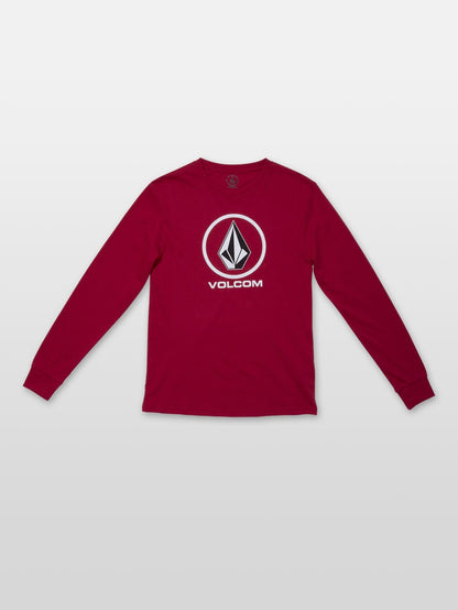 Crisp Stone T-Shirt - Engine Red (Kinder)