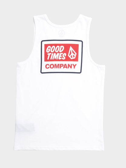 Débardeur Volcom Is Good (Enfant) - White