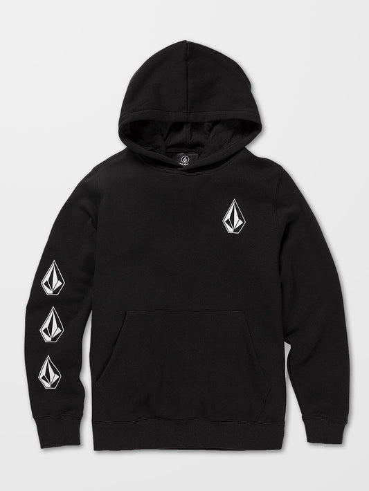 Iconic Stone Hoodie – SCHWARZ – (KINDER)