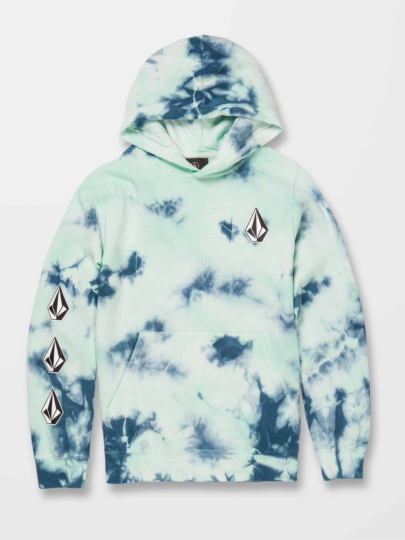 Iconic Stone Plus Hoodie – Temple Teal – (Kinder)
