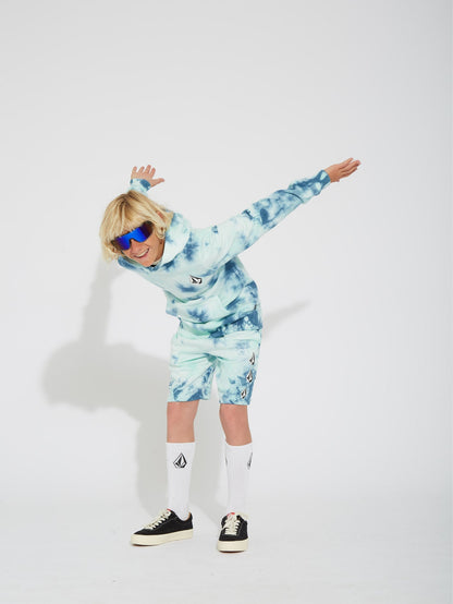 Iconic Stone Plus Hoodie – Temple Teal – (Kinder)