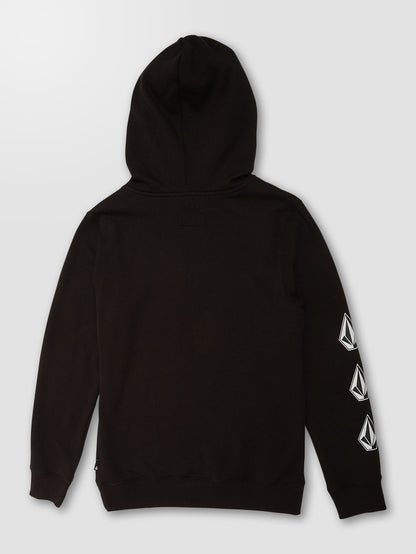 Sweat à capuche Iconic Stone - BLACK - (Enfant)
