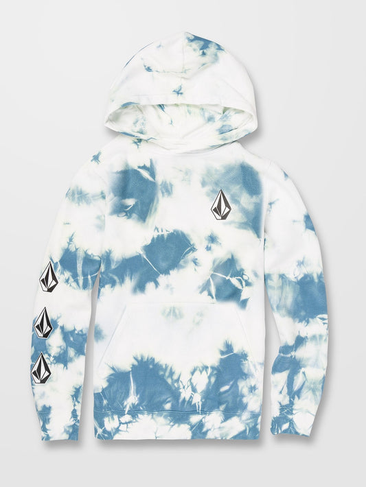 Sweat à capuche Iconic Stone - LIME TIE DYE - (Enfant)