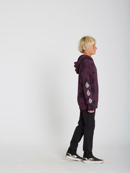 Iconic Stone Plus Hoodie – MULBERRY – (Kinder)