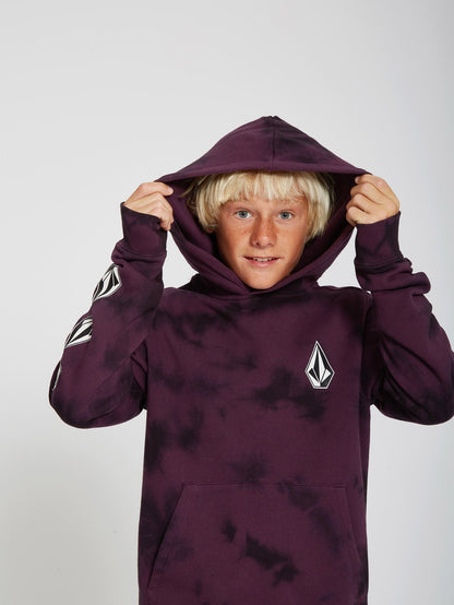 Iconic Stone Plus Hoodie – MULBERRY – (Kinder)