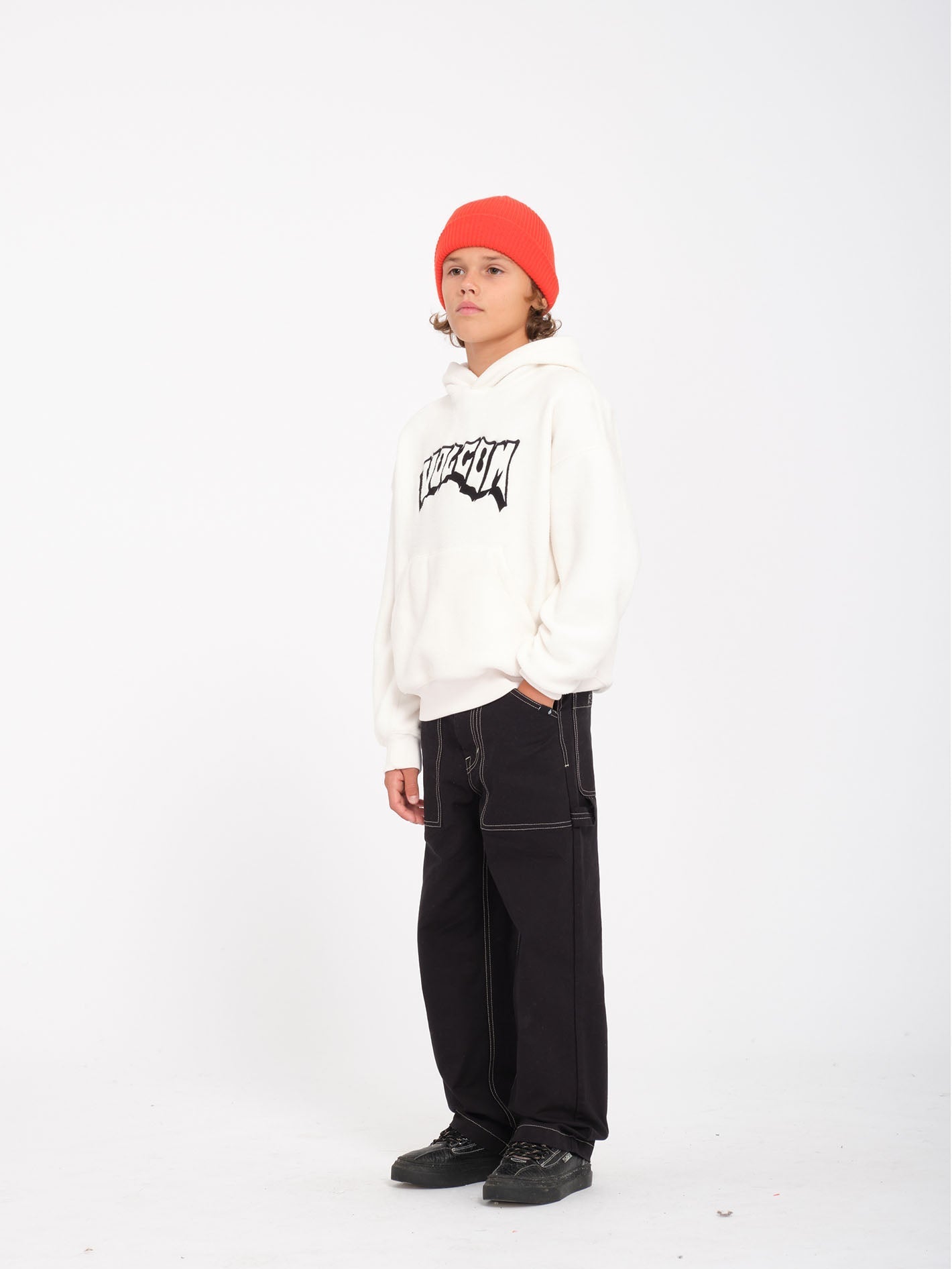 Sweat à capuche Tookool - DIRTY WHITE - (ENFANT)