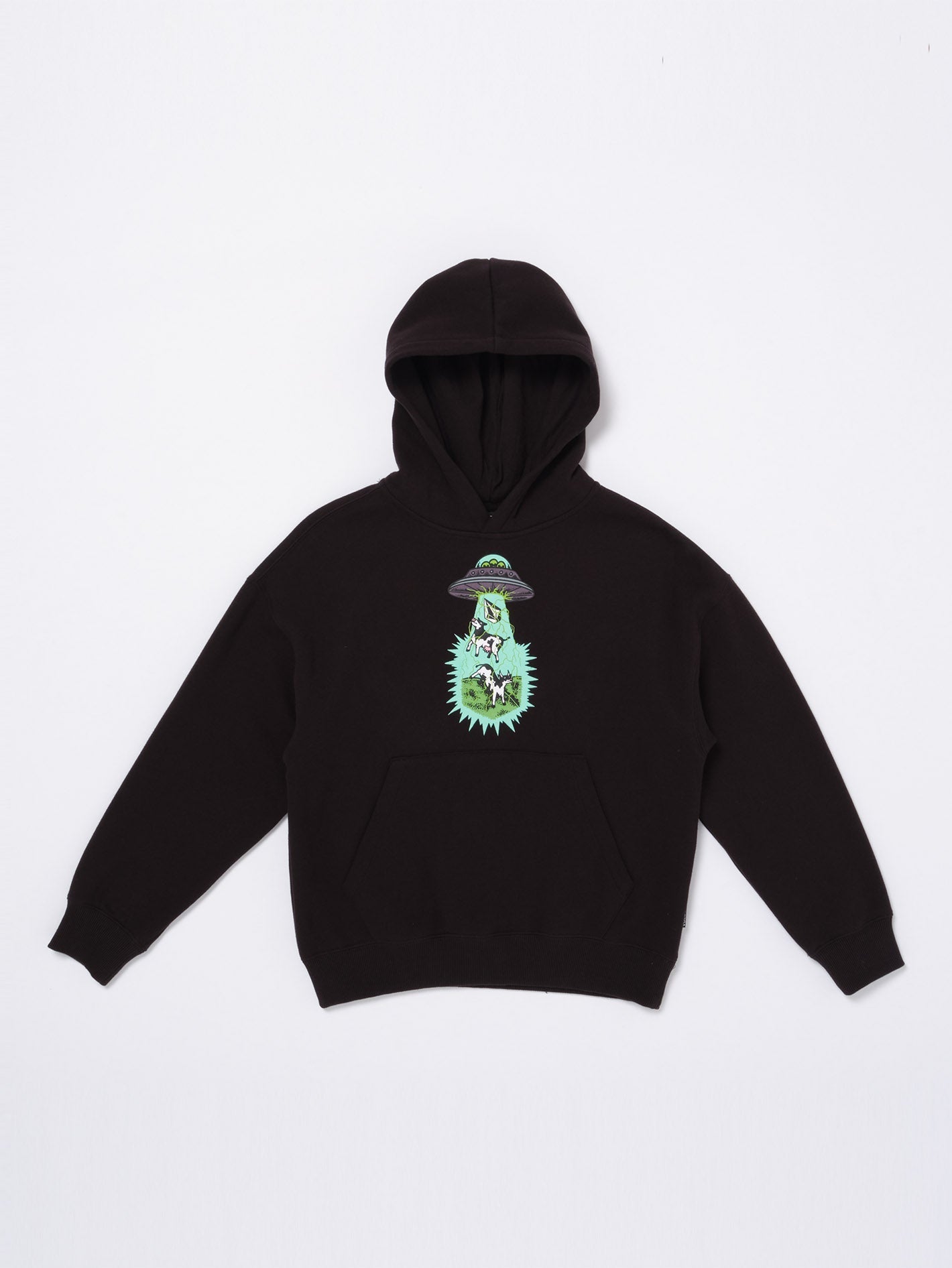 Sweat à capuche Udder Space - BLACK - (ENFANT)
