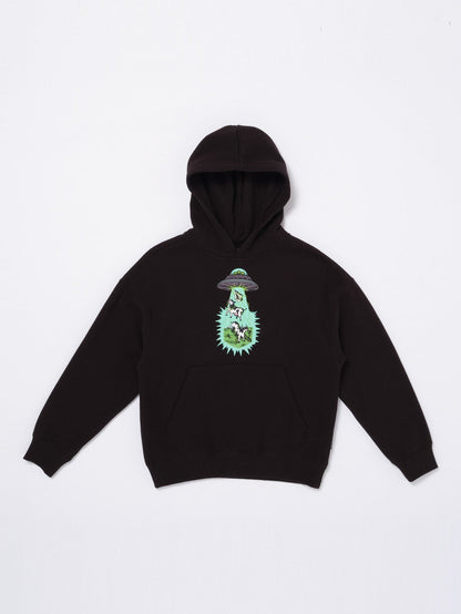 Sweat à capuche Udder Space - BLACK - (ENFANT)