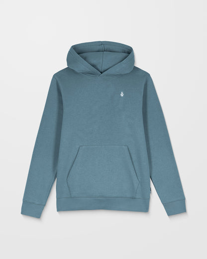 Single Stone Hoodie – Blaue Waschung – (KINDER)