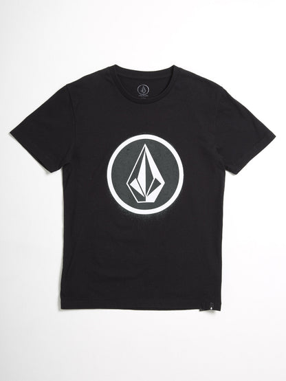 T-shirt Spray Stone (Enfant) - Black