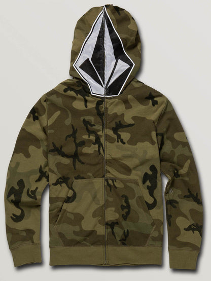 Sweat zippé Cool Stone (Enfant) - Camouflage