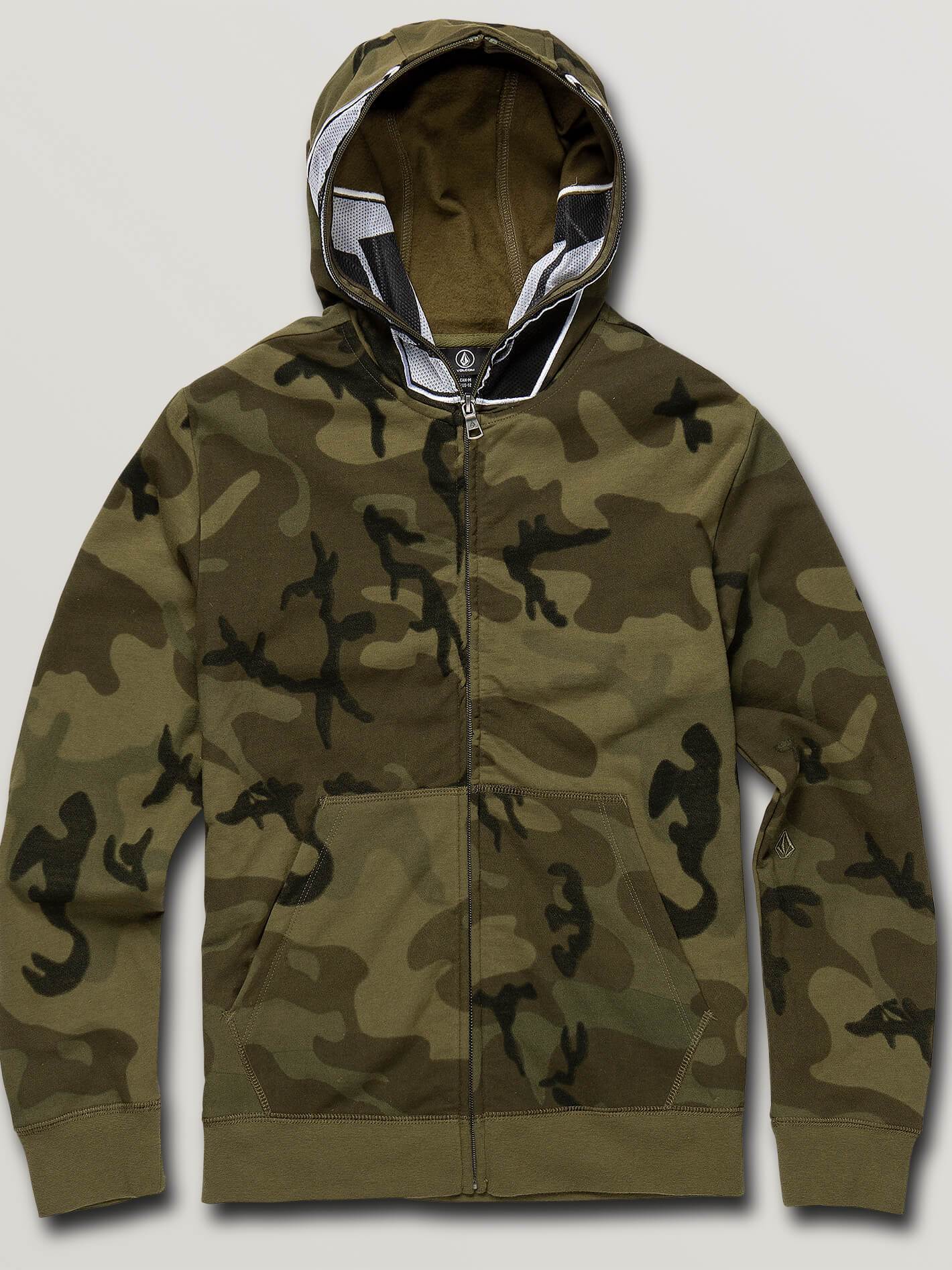 Sweat zippé Cool Stone (Enfant) - Camouflage