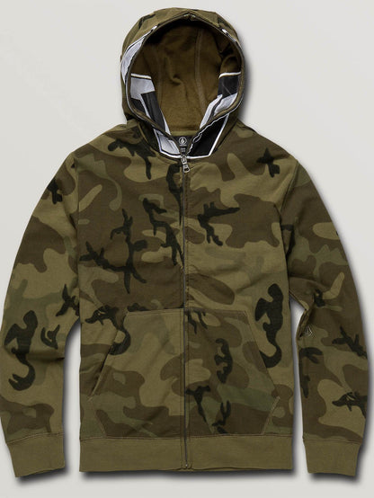 Sweat zippé Cool Stone (Enfant) - Camouflage