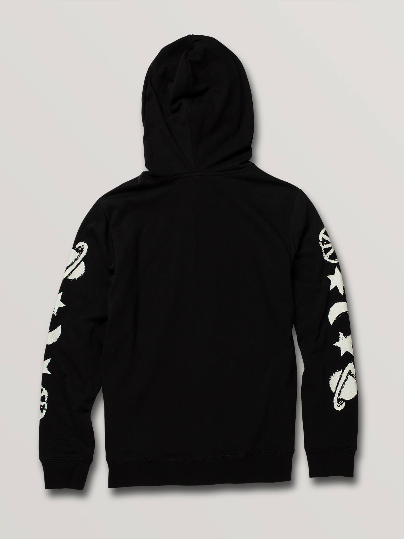 Space Alien Full Zip Hoodie – SCHWARZ (Kinder)