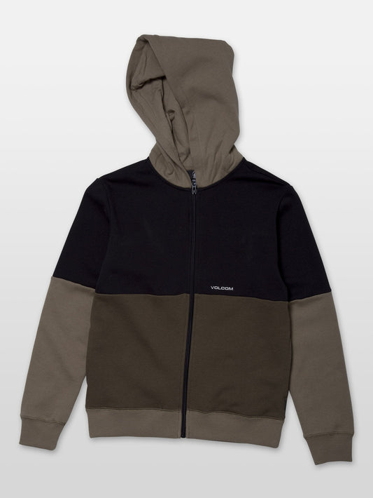 Sweat à capuche Single Stone Div Zip - Military (Enfant)