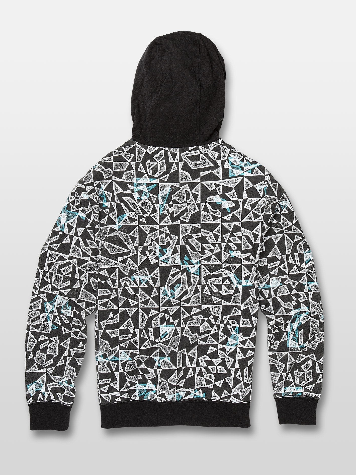 Cool Stone Full Zip Hoodie - Black/White (Children)