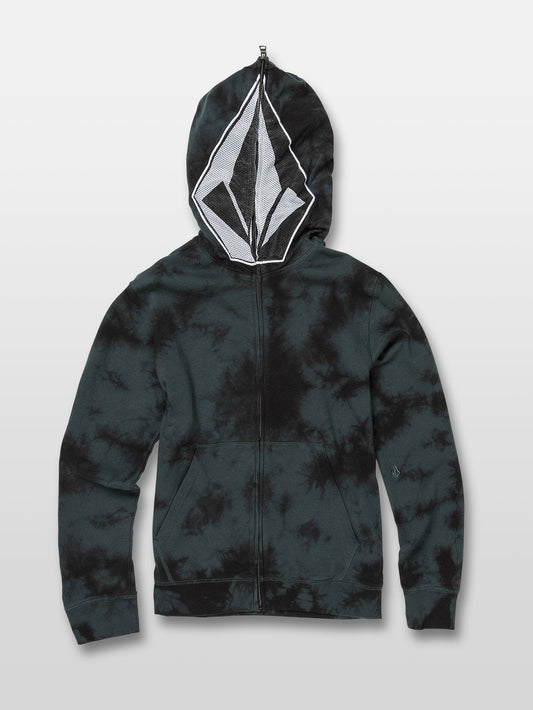 Sweat à capuche Cool Stone Full Zip - Evergreen (Enfant)