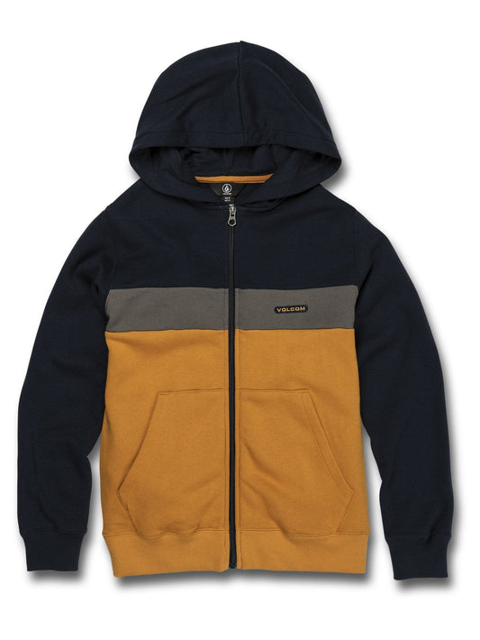 Single Stone Division Zip Hoodie - INCA GOLD (Kinder)