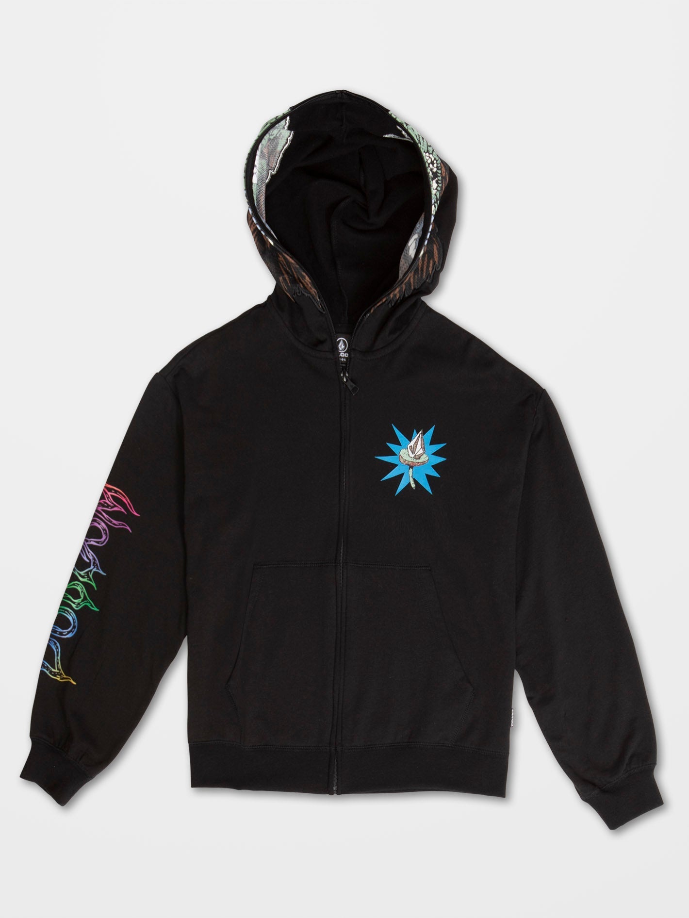 Sweat zippé Chrissie Abbott X French - BLACK - (Enfant)