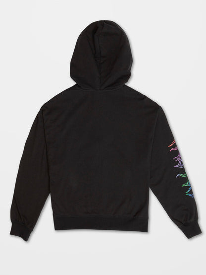 Sweat zippé Chrissie Abbott X French - BLACK - (Enfant)