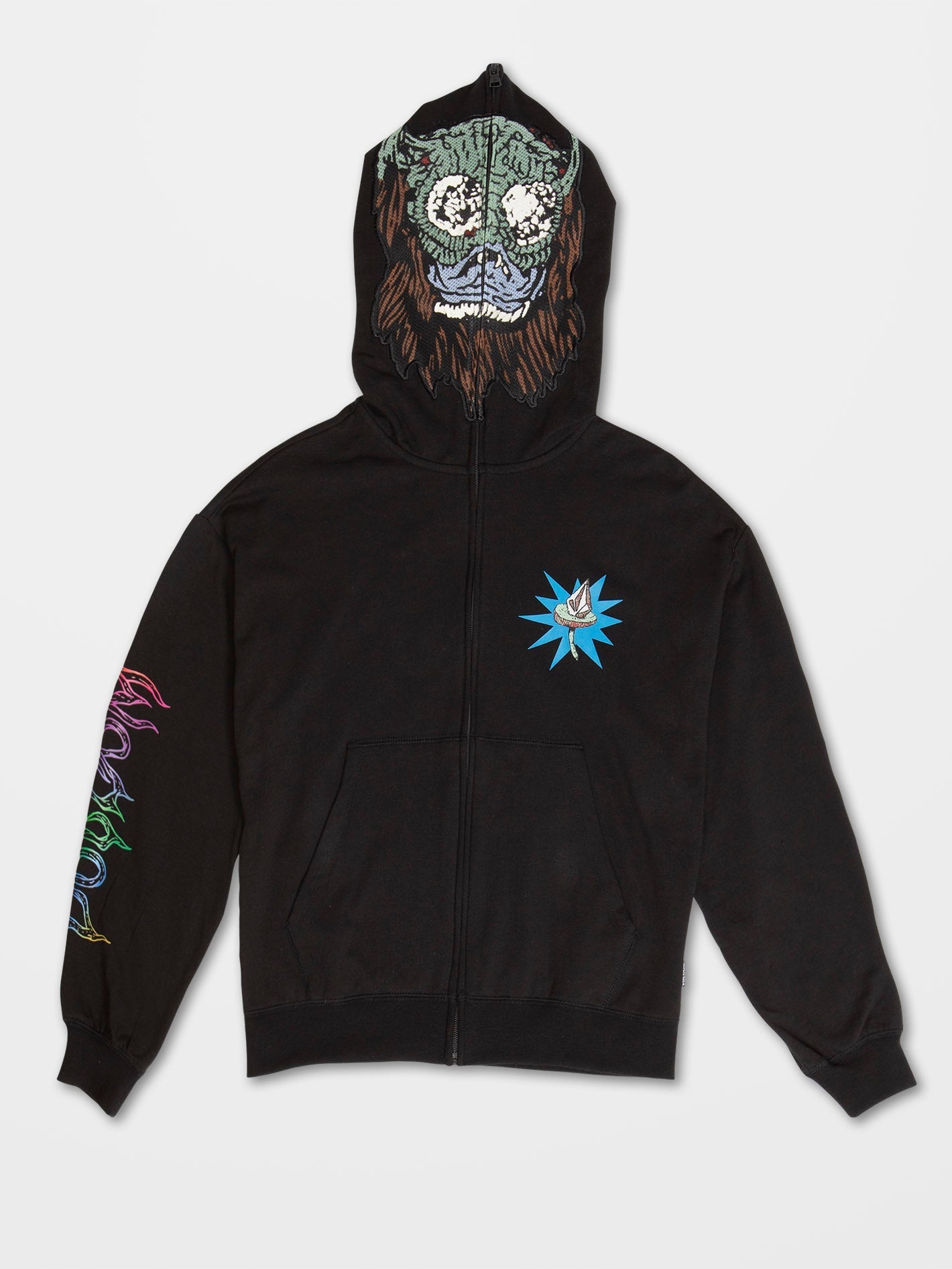 Sweat zippé Chrissie Abbott X French - BLACK - (Enfant)