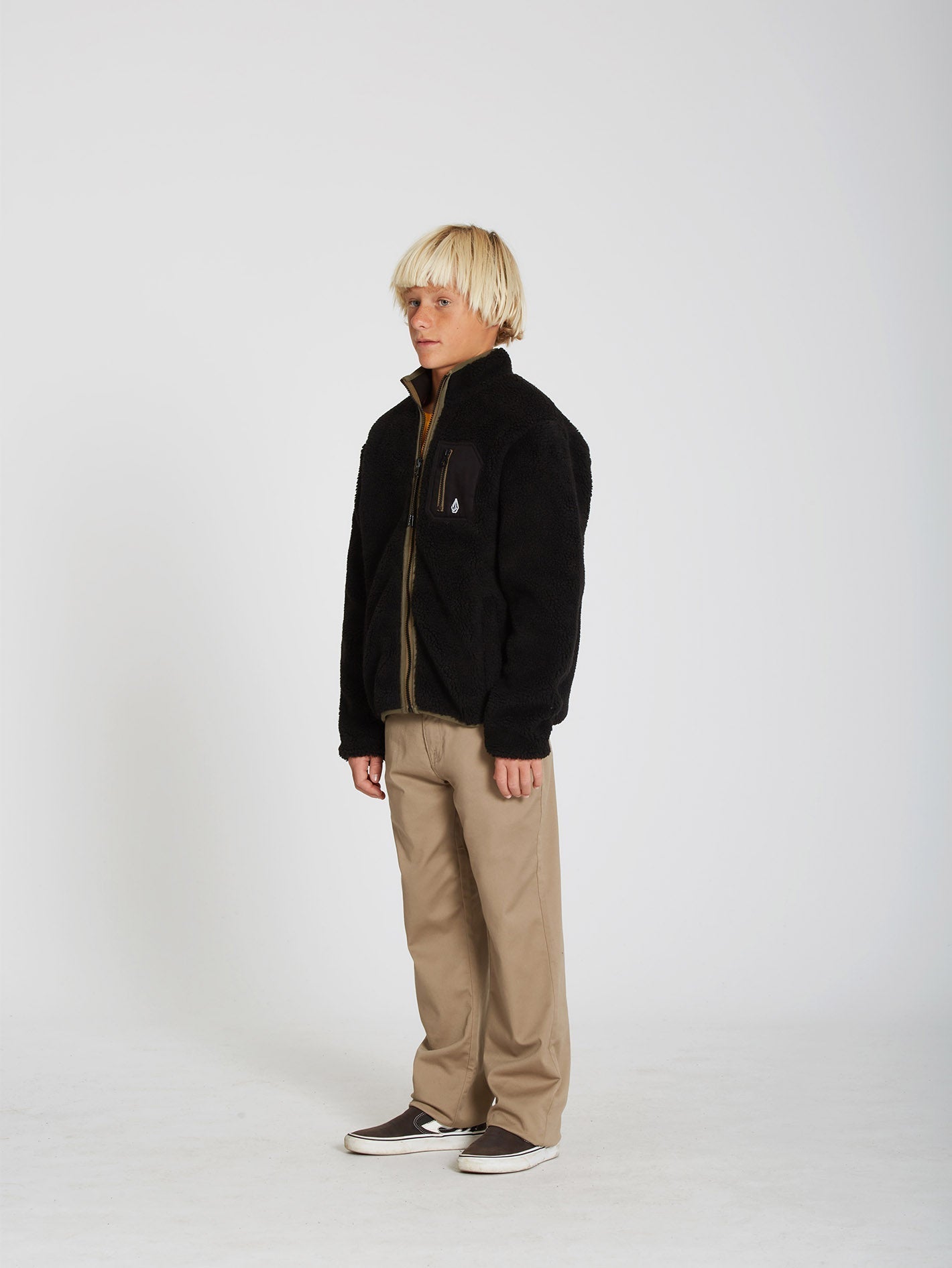 Sweat zippé Muzzer Fuzzar - BLACK - (Enfant)