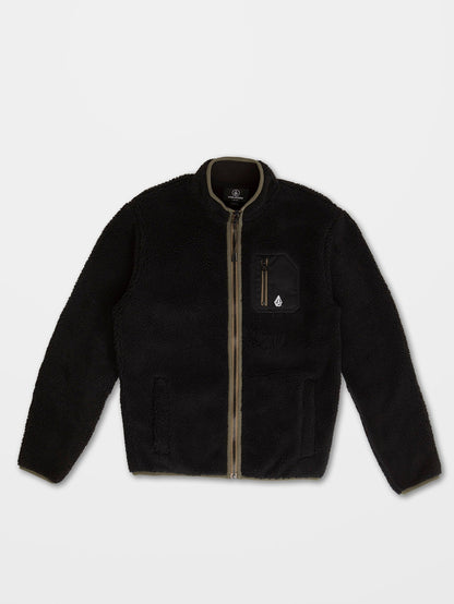 Sweat zippé Muzzer Fuzzar - BLACK - (Enfant)