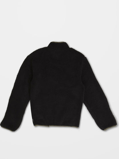 Sweat zippé Muzzer Fuzzar - BLACK - (Enfant)