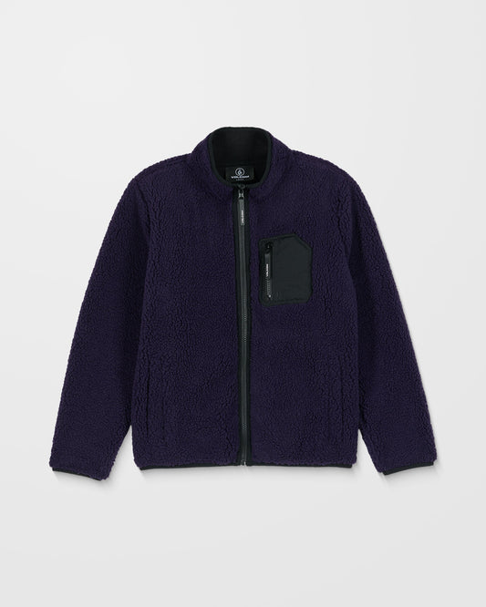 Sweat Zippé Muzzer Fuzzar - Dark Purple - (ENFANT)