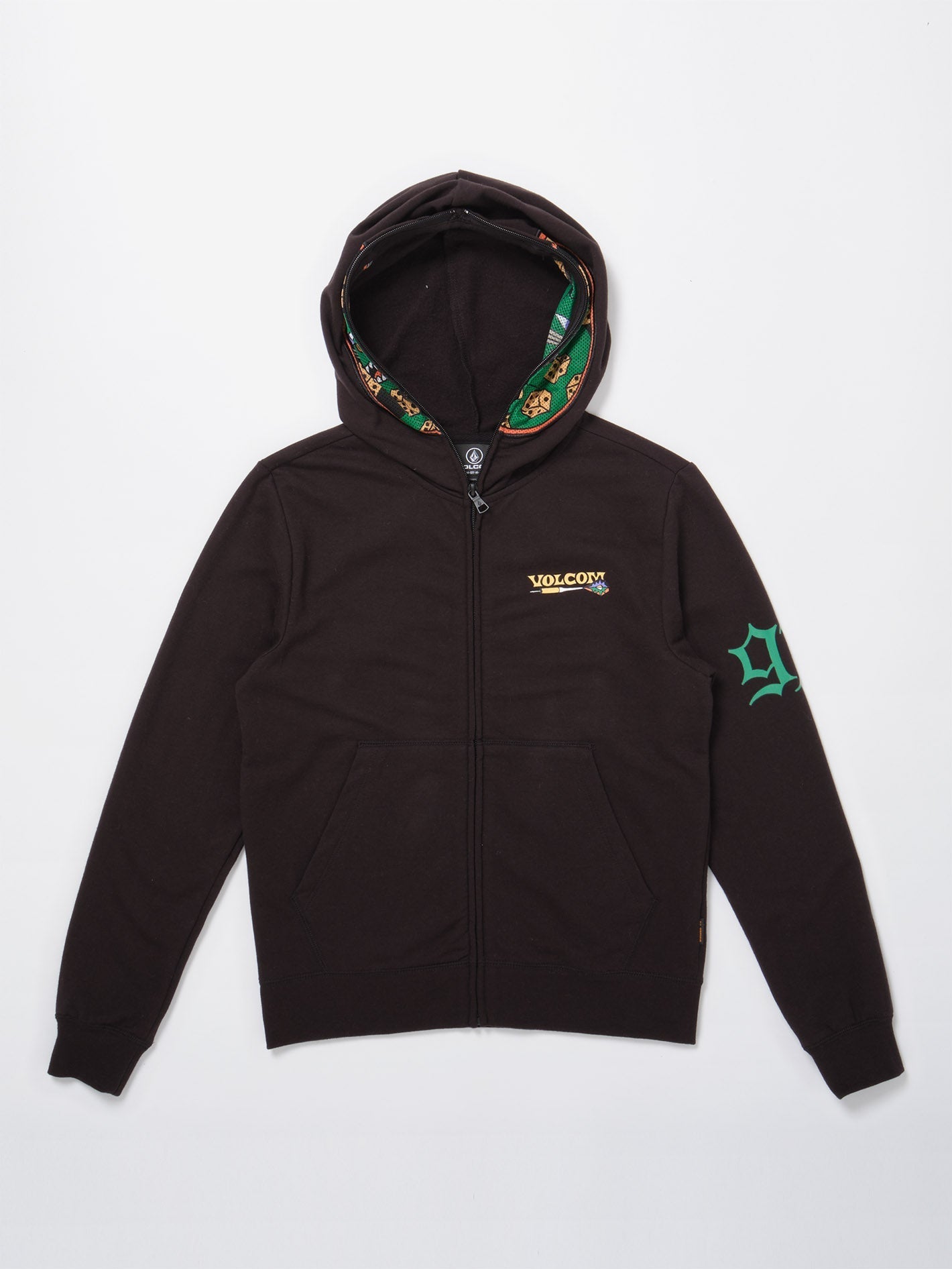 Sweat à capuche Full Zip Nando Von Arb - BLACK - (ENFANT)