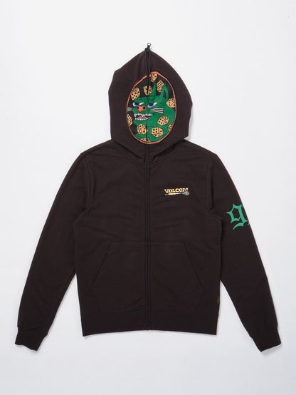 Sweat à capuche Full Zip Nando Von Arb - BLACK - (ENFANT)